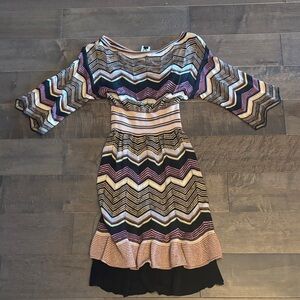 Missoni Chevron Patterned Women's Dress